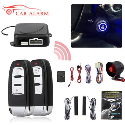 China Push start one button start + PKE dc 12v remote control start for BMW nissan pke entry push button start stop keyless engine system for sale