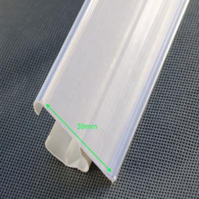 China Easy Installation China Manufacturer Hot Sale PVC Extrusion Data Tape Label Holder LST39 for sale