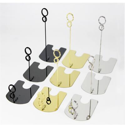 China Suermarket Show Retail Bakery Metal Price Clip For Supermarket POP Display for sale