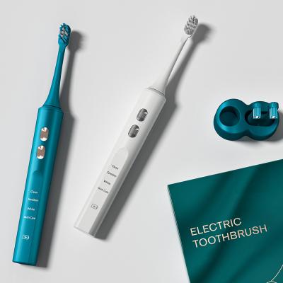 China Wholesale Custom Logo Waterproof Replacement Battery Operated Heads Cordless Clean Acoustic Rechargeable Toothbrush Electric Toothbrush for sale