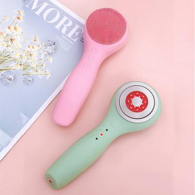 China Blood Vessels Removal Enhance RF OEM 2 in 1 Home Use Facial Visual Pore Skin Care Use Facial Exfoliator Beauty Deep Cleansing Instrument for sale