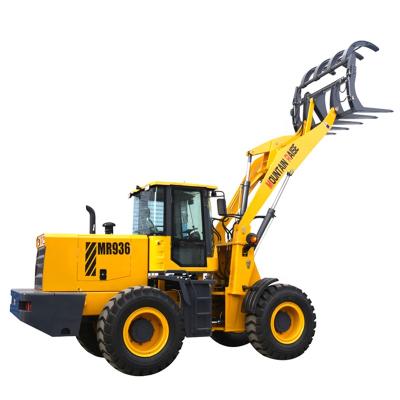 China Farms 2.8ton Wheel Loader With Grapple For Sugar Cane for sale