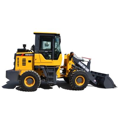 China Mini Farms Payload 1500kg Mini Loader 4wd 4 Wheel Front Wheel Loader for sale