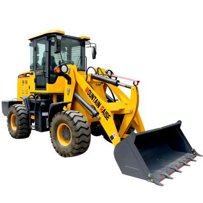 China Elevates Compact 4x4 Mini Wheel Loader With Snow Blade for sale