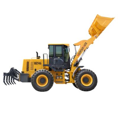 China Farms 4ton Wheel Loaders With Tire Loader Bucket Wheelloader for sale