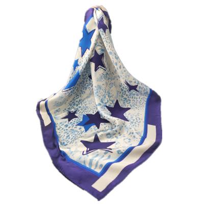 China China square printing factory wholesale high quality silk pocket scarf silk scarf for women for sale