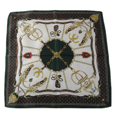 China Square NO MOQ Wholesale Digital Printed Silk Scarf For Women for sale