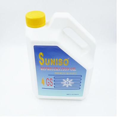 China White Plastic Automotive Lubricant Bottle Suniso Refrigeration Compressor Oil 3GS/3GS/5GS for sale