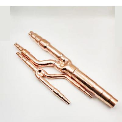 중국 Commercial VRV Air Conditioner Copper Pipe Y Branch Joint For FQ01A 01B FO03 FO04 ML01 판매용