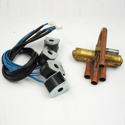 China Air Conditioning 1.5P-2P 5/16 x 3/8 Four Way Reversing Valve for sale