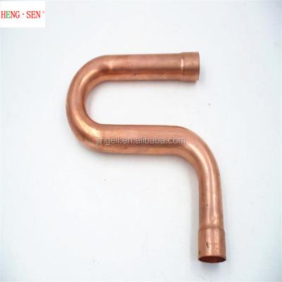 China C11200/TP2 P-trap 7/8, C X C copper suction line for refrigeration pipe fitting for sale