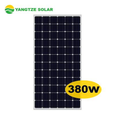 China Yang Tse Kiang Solar Power System Home 380 Watt Monocrystalline Solar Panel YS380M-72 for sale