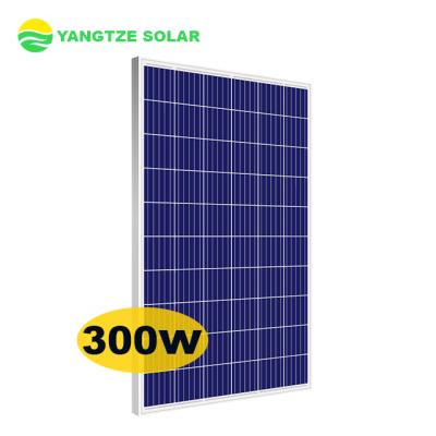 China Solar Home System Yangtze Kiang A Grade Poly 300w 310w 320w 330w Solar Panel Solar Panel For Solar System à venda