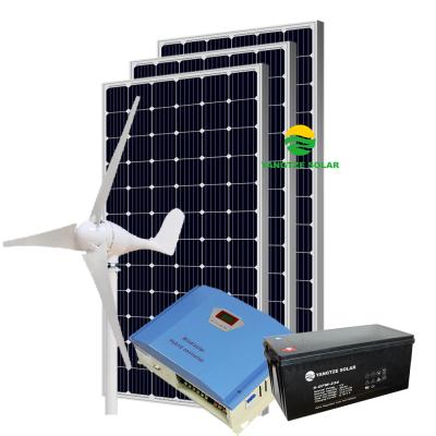 China Home Solar System Wind Hybrid Home Yangtze Kiang 1kw Solar System For Boat Solar Panel System en venta