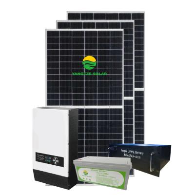 China Yangtze Solar System 1kw Home Solar Irrigation System Full Power Garden en venta