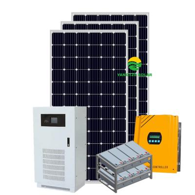 China Home Yangtze Kiang 3 Days Autonomy Solar Power Systems 15 KW Portable Power Solar System en venta