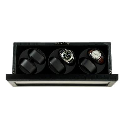 China Luxury High Quality DRIKLUX 6 Motor Automatic Watch Winder Handmade for sale