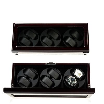 China Handmade wooden automatic 6 watch winder from DRIKLUX Uhrenbeweger for sale