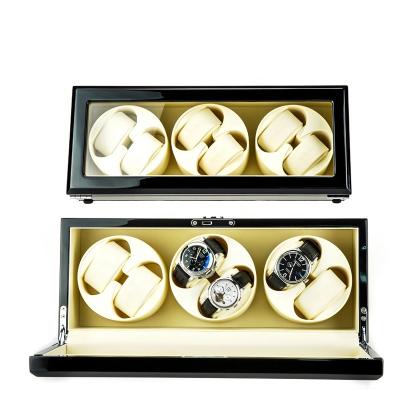 China DRIKLUX Microfiber Handmade Luxury High Quality Leather 6 Slots Automatic Watch Winder for sale