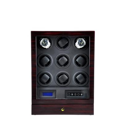 China DRIKLUX Handmade Watch Winder 9 Automatic Watches With Japanese Silent Motors Remote Controller for sale