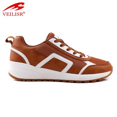 China Fashion Trend 5D Mesh Artificial Leather Sports Sneakers Men Sneakers for sale