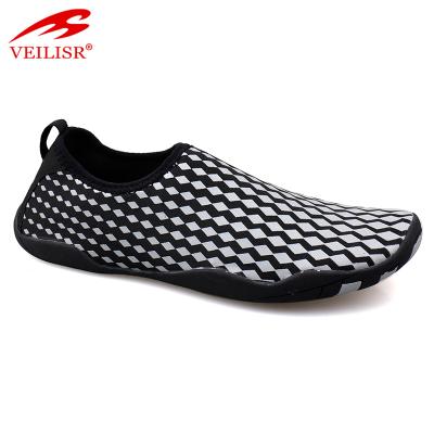 China Fashion\Comfortable\Durable\Breathable Zapatos Lycra Fabric Summer Swimming Men Beach Aqua Water Shoes for sale