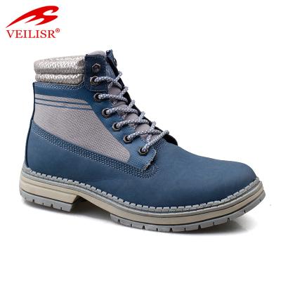 China Anti-slippery Outdoor Ladies Faux Leather Casual Shoes Women Winter Mid Top Boots for sale