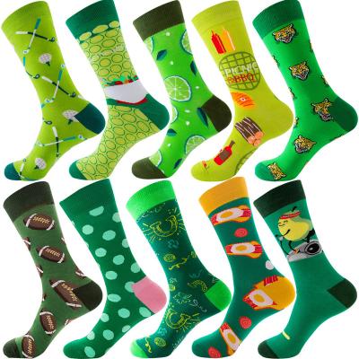 China Antibacterial Original Quality Funny Men Dress Socks Custom Sock No Minimum Order School Sport Happy Crew Socks for sale