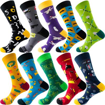 China Wholesale High Quality Custom Antibacterial Crew Socks Custom Embroidery Designer Cotton Print Manufacturer Sports Socks Custom Logo Socks for sale