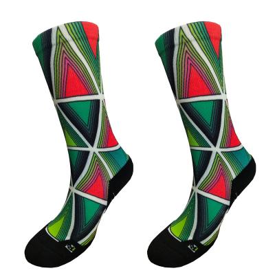 China Antibacterial MOQ Fast Delivery 360 Print Blank Digital Sock No Prints Custom Colorful Knee High Crew Ankle Sport Logo Design Photo Socks for sale