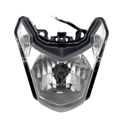 China Original premium motorcycle headlight for haojue DK125/150 lux Para motocicletas universal for sale