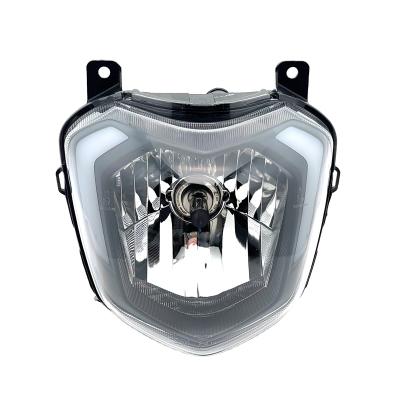 China Original Egypt type premium E brand motorcycle headlight for haojue p380 lux Para motocicletas universal for sale