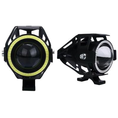 China U7 High Quality Universal Motorcycle Led Bike Led Headlight Motorcycle Fog Light Waterproof Universal for sale