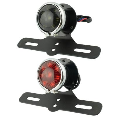 China The Classic Motorcycle Modified Aluminum Brake Light For Harley Universal for sale