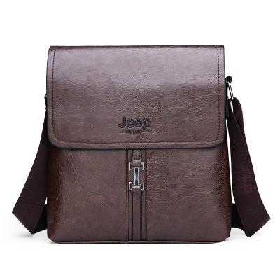 China PU Vintage Style Shoulder Vegetarian Leather Color Men's Daily Carry Bag Fashion Messenger Bags for sale