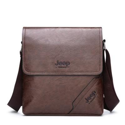 China PU Vintage Style Shoulder Vegetarian Leather Color Men's Daily Carry Bag Fashion Messenger Bags for sale