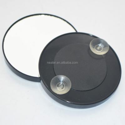 China Pocket Mirror 10x Magnification Magnifier Suction Mirror , Magnifying Mirror for sale