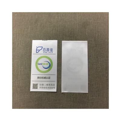 China Washable Eco-friendly Printing Satin Care Label With QR Code For Soft Mattress And Bedding Mattress Label Satin Clothing Label for sale