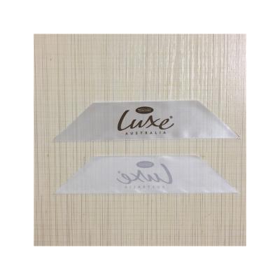 China Custom OEKO-TEX Washable Factory Printed Mattress Wedge Label For Home Textile Care Label Of High Quality Mattress Wedge Wedge Label for sale