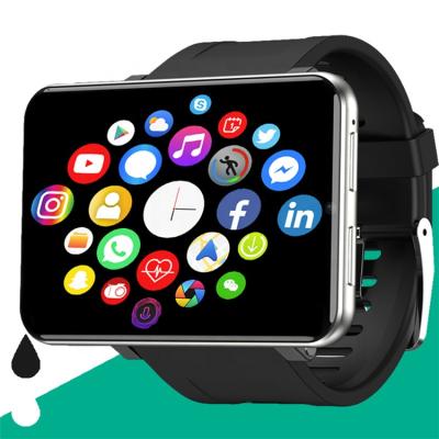 China Fashionable big screen android smartwatch setting smart phone fitness tracker watches wifi subwoofer women men for sale