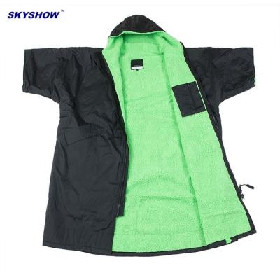 China Hot Custom Reuse Unisex Oversized Waterproof Cloth Poncho Coat Surfing Surf Dry Changing Robe for sale