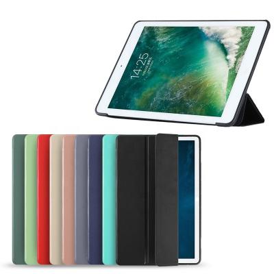 China Ultra Thin Stand Case For iPad 9 Generation Case Air 3/4 Tablet Silicone Covers Auto Sleep Wake Protective Sleeve For iPad 10.9 2021 2018 for sale