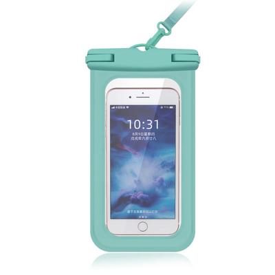 China Universal Waterproof Popular Waterproof Bags PVC Floating Waterproof Mobile Phone Case For iPhone For Samsung for sale