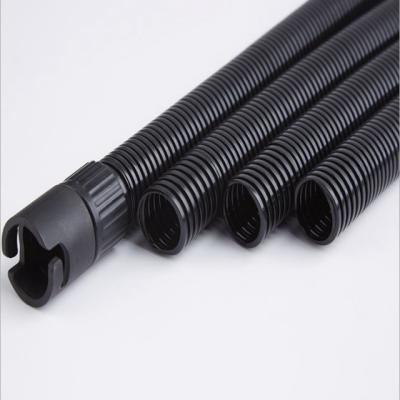 China PA6 High Flexible Flame Retardant Flexible Nylon NP Corrugated Plastic Hose Tube for sale