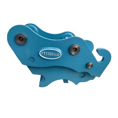 China Pterosaur excavator mechanical quick coupler hitch for 12 ton excavator for sale