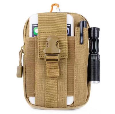 China JSH MOLLE Waist Bag Multifunctional Mobile Phone Hanging Bag Outdoor Tactical Eco-friendly Outdoor Tactical Mobile Phone Bag Waist Bag for sale