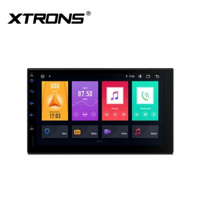 China XTRONS GPS Universal Android 10.0 din octa core dual 7 inch car radio player with built-in carautoplay for sale