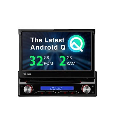 China XTRONS HANDS FREE 7 Inch 1 Din Retractable Car Radio With Screen Gps And Universal Car Stereo With Screen Mirroring for sale