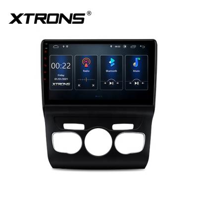 China GPS XTRONS 10.1 inch 2.5 D IPS touch screen Android car music system big for Citroen C4 with built-in DSP for sale