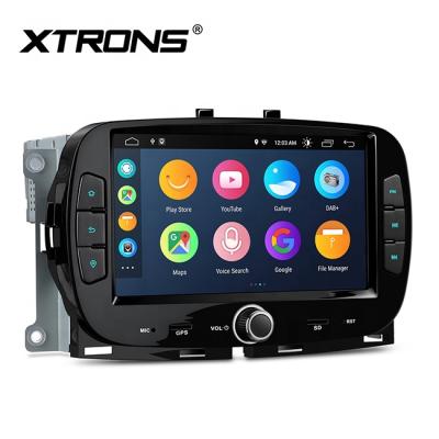 China XTRONS 7 inch Single Din Android Car Stereo for Fiat 500 2016 - 2020 with DAB/BT/4G/USB/SD/RADIO/WIFI, Car Multimedia System for sale